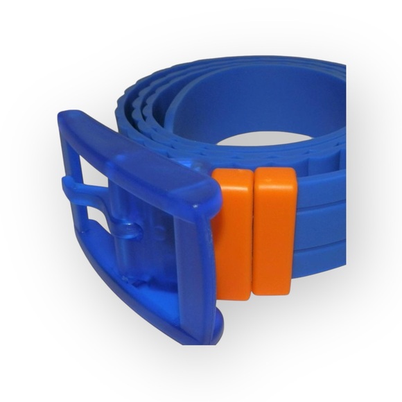 new Luvs H2O 𓆉 Scuba Diver’s Waterproof Flexible Dive Belt 𓆉 Blue + Orange 𓆉 - Picture 10 of 16